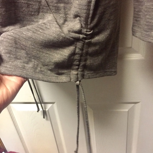 Saint Tropez West long taupe hoodie large - Picture 4 of 6